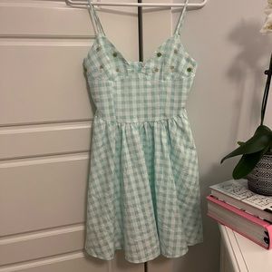 Zara Gingham Dress